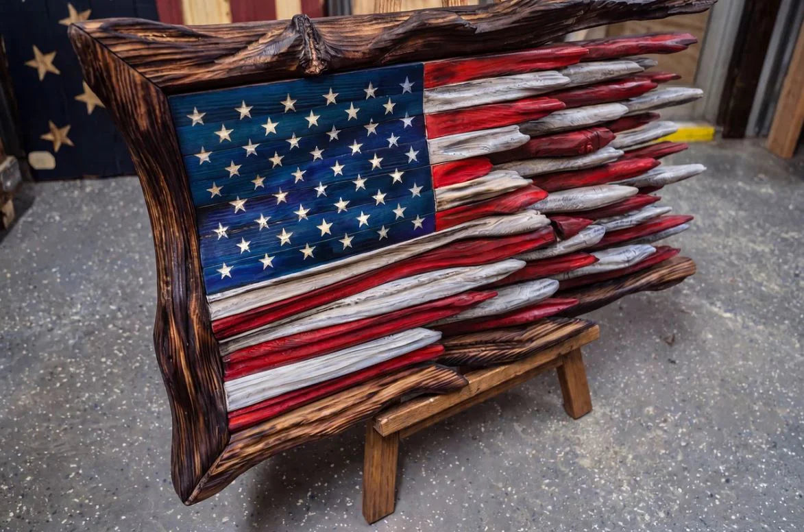 “The Battle Worn” Flag